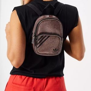 Adidas originals glitter pink mini backpack